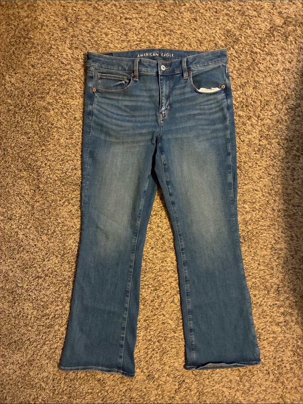 American Eagle kick boot jeans -size 12 short